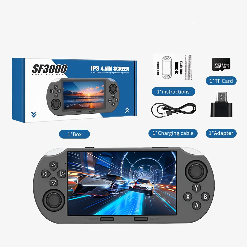 جهاز ألعاب ريترو محمول 4.5 إنش | Retro Handheld Console 4.5" Linux