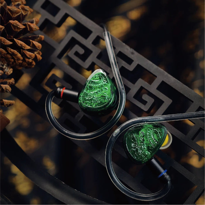 سماعة TANGZU Wan'er 2 إصدار Jade Dragon | TANGZU Wan'er 2 Jade Dragon In-Ear Earphones